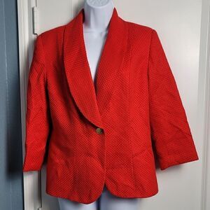 VINTAGE- BOB MACKIE Textured Blazer